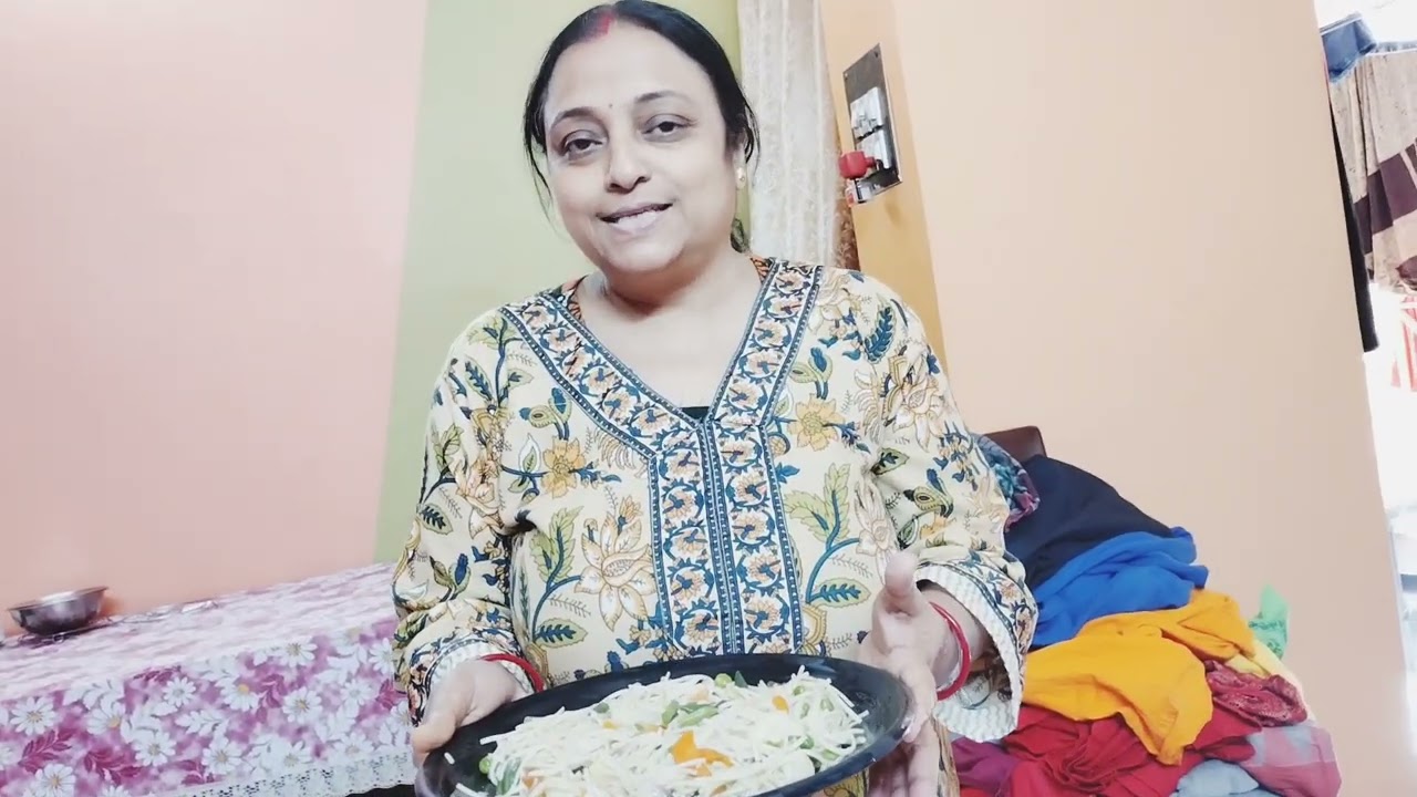 রাতে খাওয়া হোল মেজবানের বিরিয়ানি সকালে চাউমিন জমজমাট খাওয়া দাওয়া@#runa family#@bangla vlog