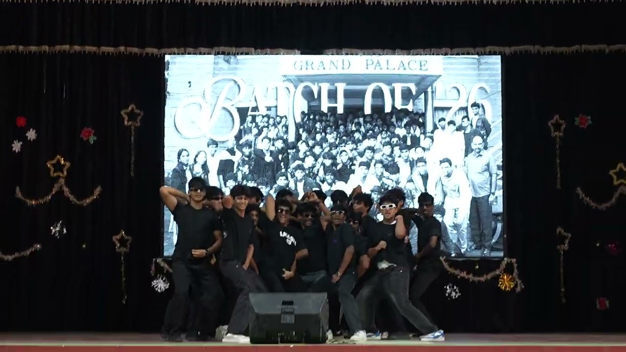 Milan and Friends Farewell dance 2026 Loyola Trivandrum 