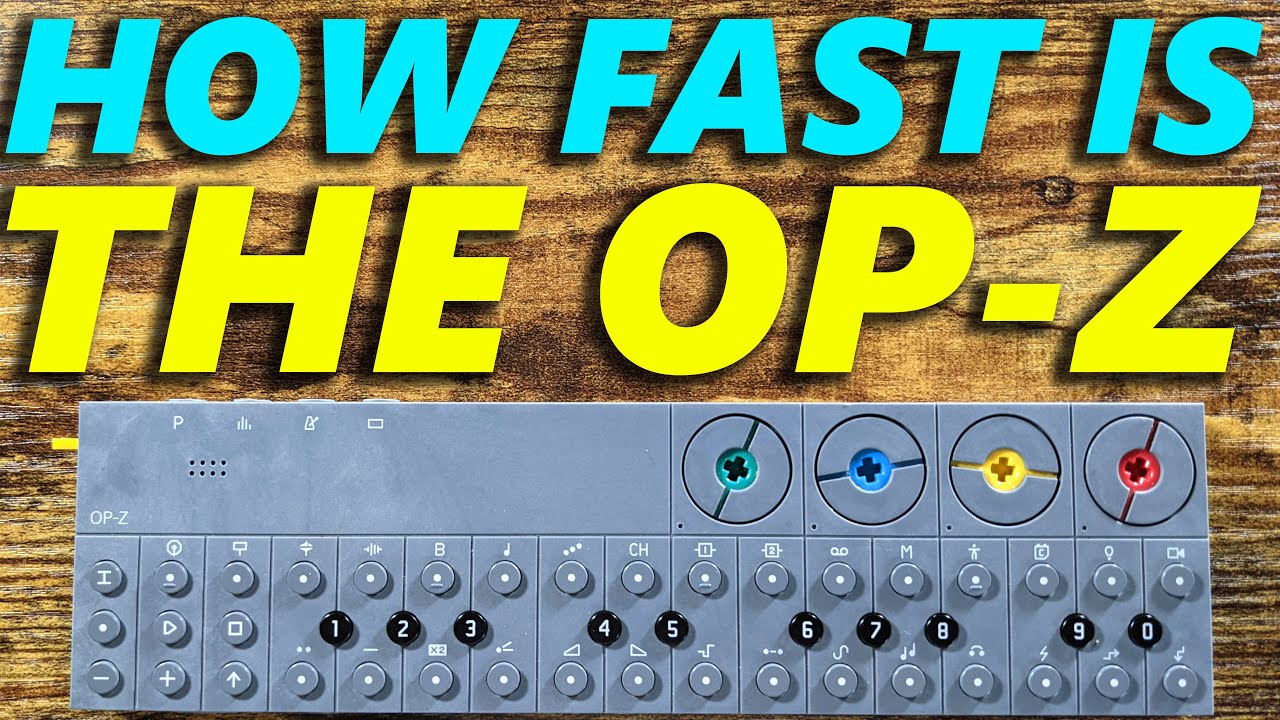 How Fast Can You Make a Beat with the OP-Z?