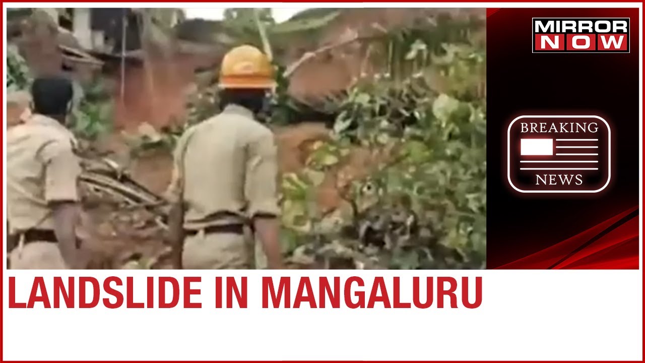 Major landslide in Mangaluru; two children trapped in debris