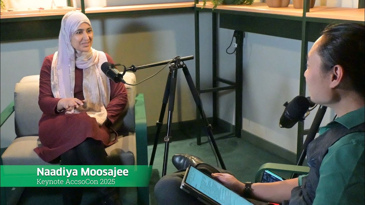 AccsoCon 2025 mit Naadiya Moosajee