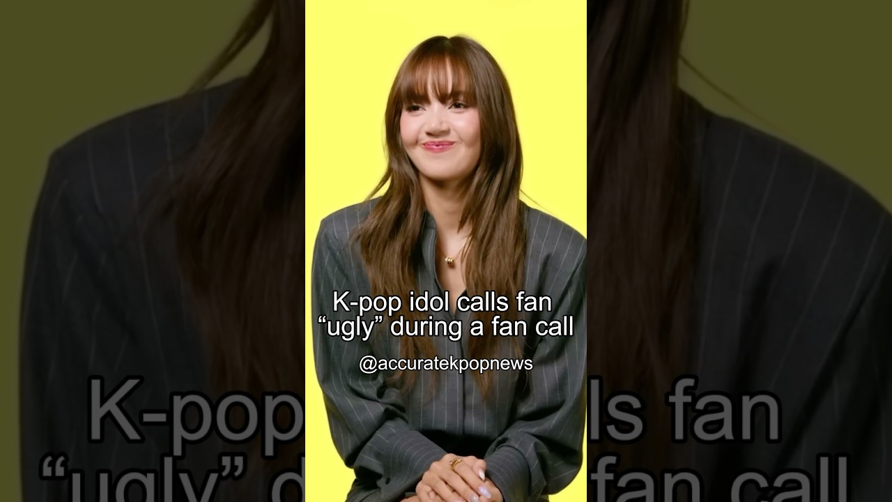 K-pop айдол оскорбил фаната во время телефонного разговора! #шорты #kpop #blackpink #straykids