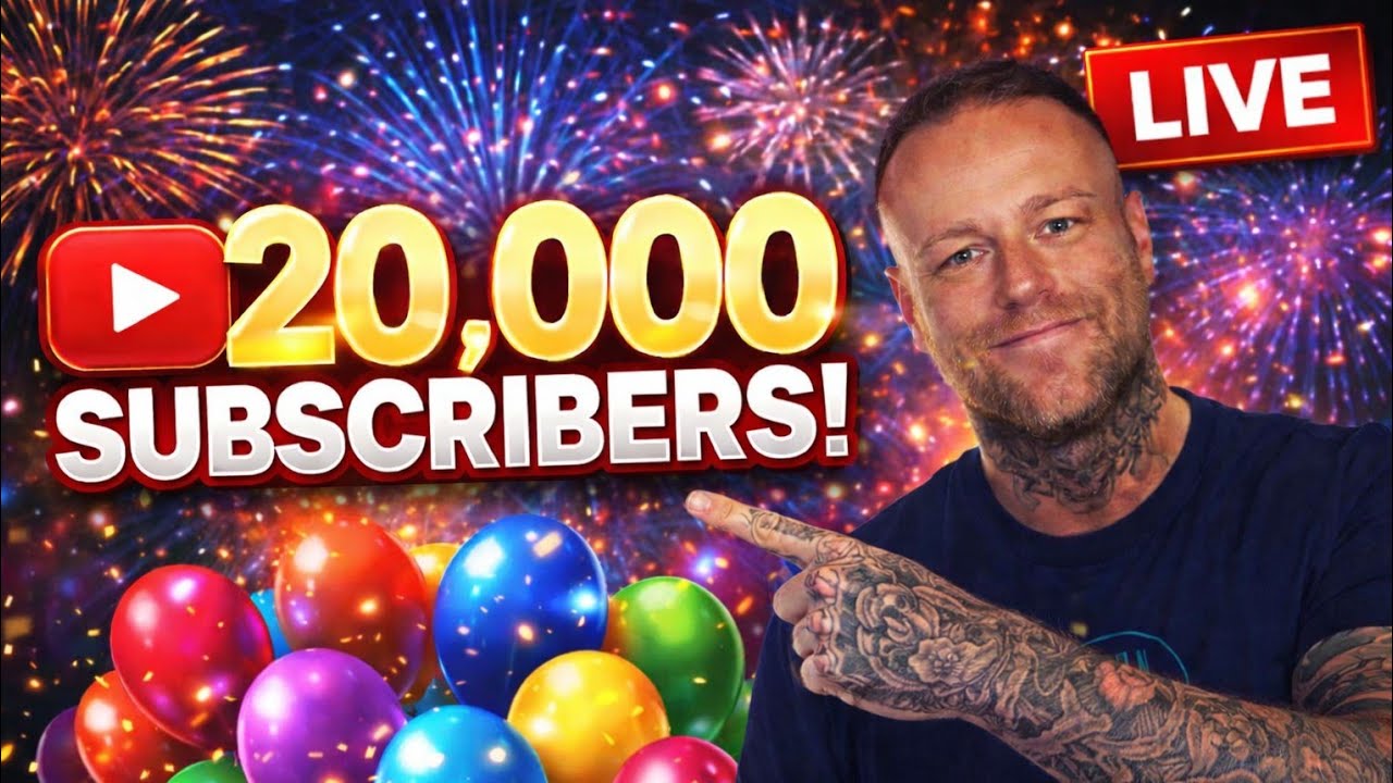 LIVE Slots! Celebrating 20,000 Subs THANK YOU!