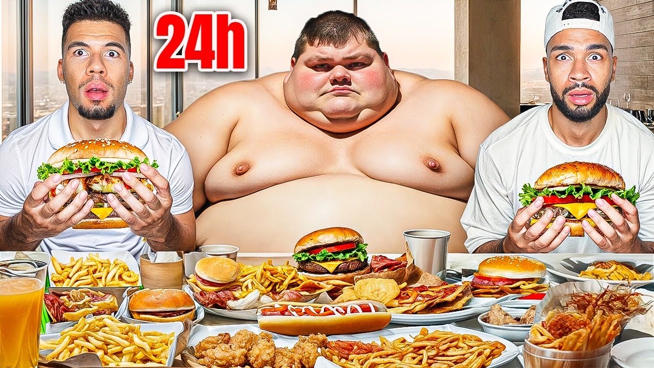 1 TAG ESSEN WIE 900 PFUND SCHWERER MANN !!! (29.000 KALORIEN)