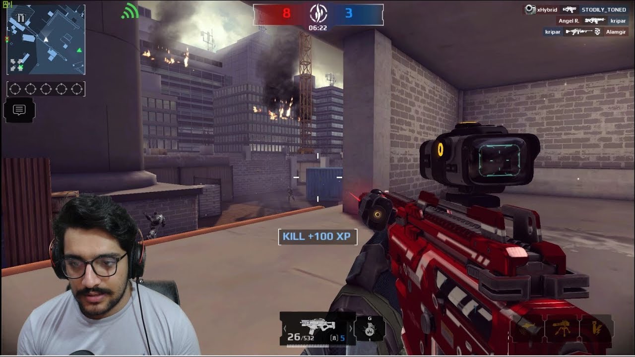 Modern Combat 5 - 32 Kills with THE WHISPERER! - LIVE!#229