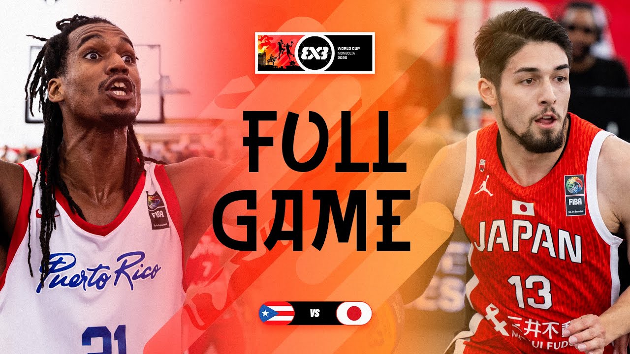 Puerto Rico 🇵🇷 v Japan 🇯🇵 | Men | Full Play-In Game | FIBA 3x3 World Cup 2025 | 3x3 Basketball