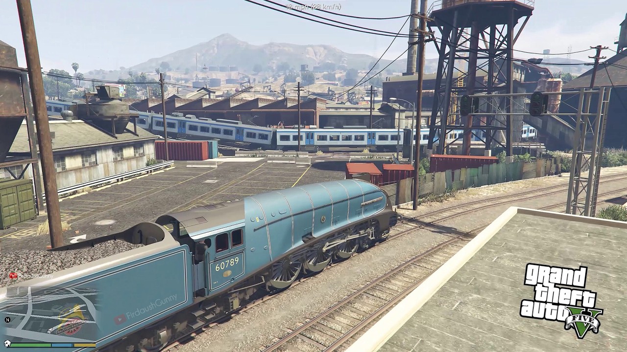 Sir Nigel Gresley Loco Class A4 Pacific Mod - Grand Theft Auto V