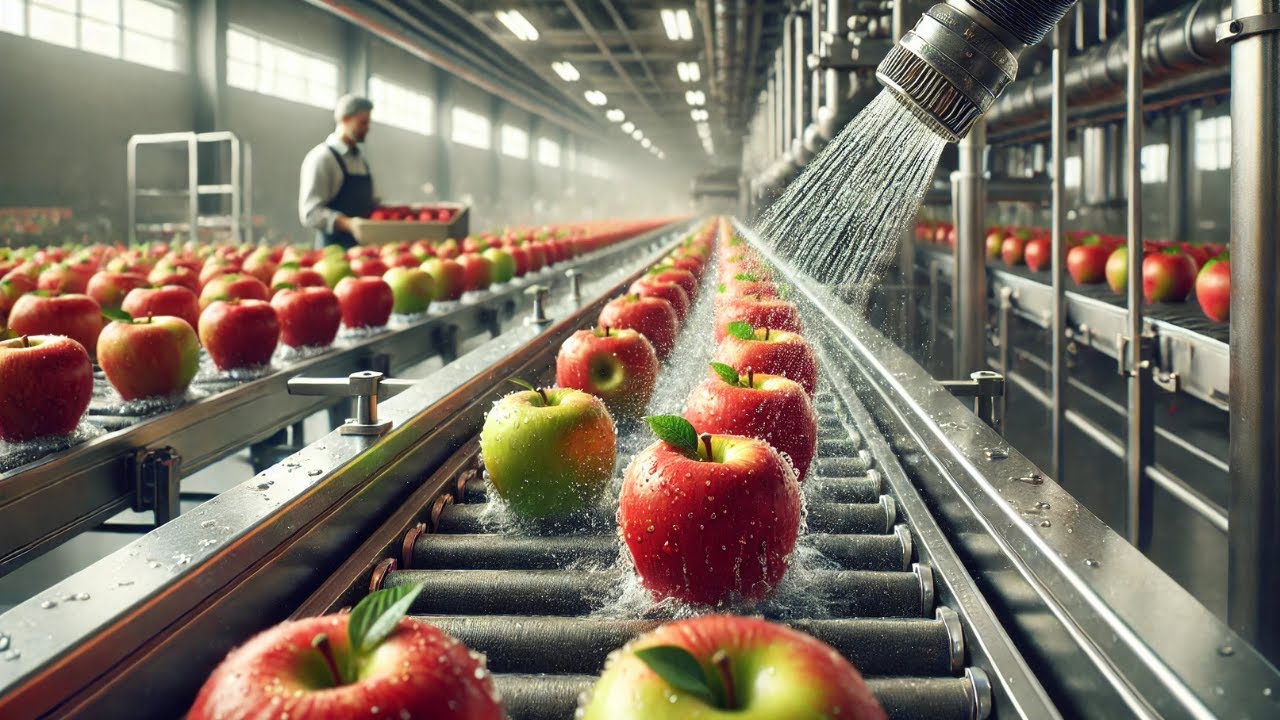 LE SECRET DERRIÈRE LE GOÛT : COMMENT LE JUS DE POMME EST FABRIQUÉ