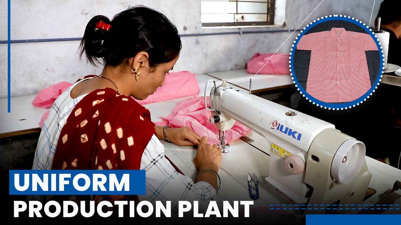 Uniform Making Factory | How Uniform is Made in the Factory | School Uniform Making Process