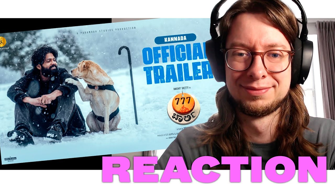 777 Charlie (2022) - Trailer Reaction | Rakshit Shetty | Kiranraj K | Kannada Dog Movie