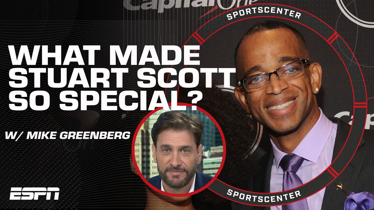 'Unapologetically authentic' 👏 Mike Greenberg on his friend & co-anchor Stuart Scott | SportsCenter