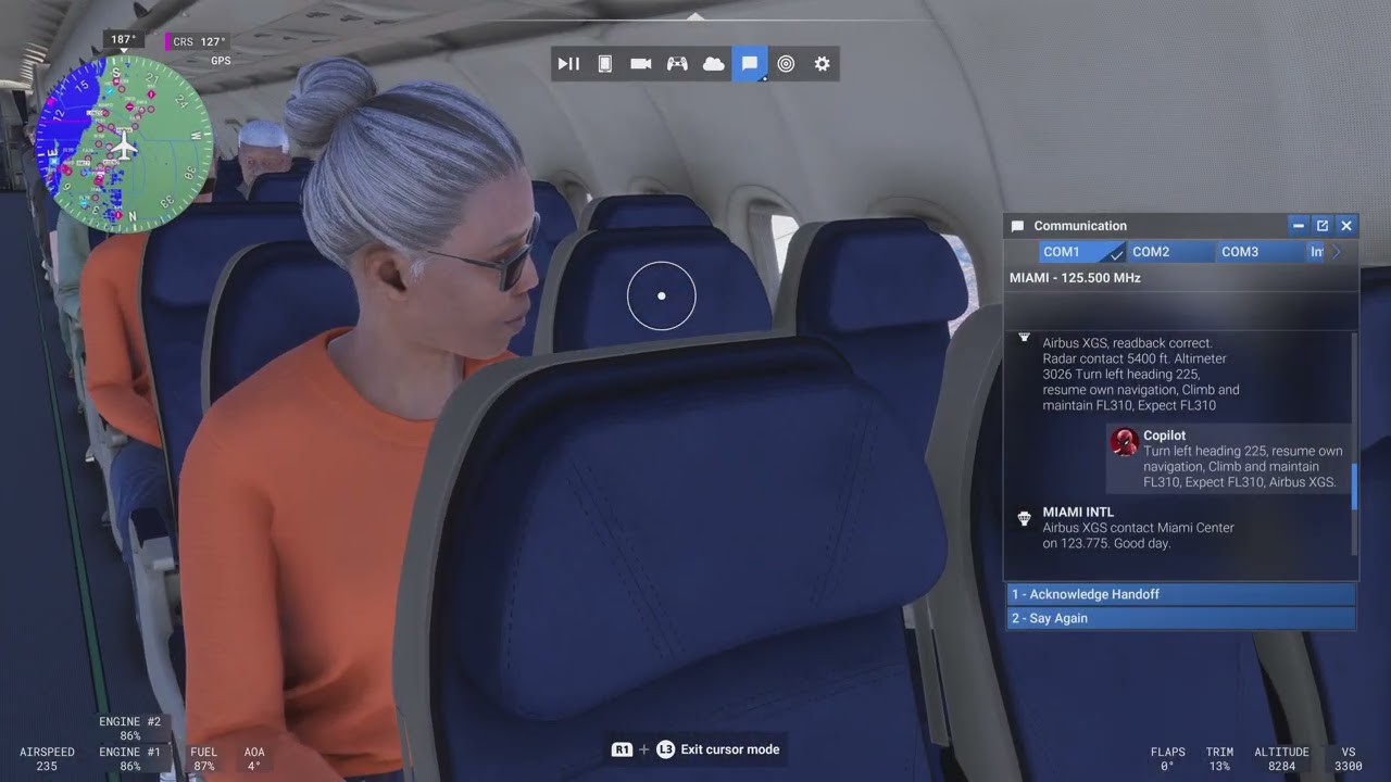 Microsoft Flight Simulator 2024 Miami KMIA departure to Santo Domingo MDSD