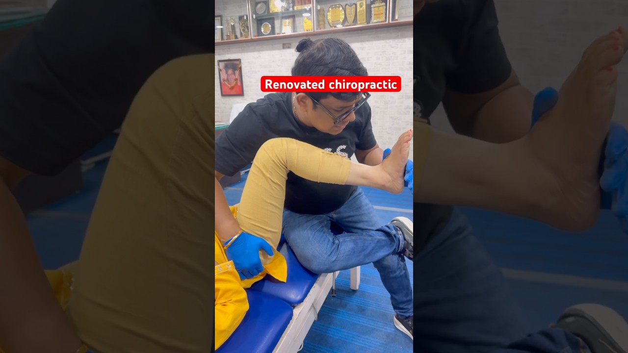 Chiropractic treatment for Hip,knee and Ankle joint.
