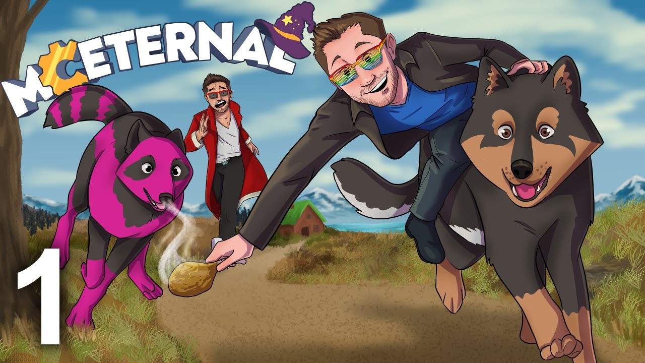 MC Eternal Modded SMP w/ CaptainSparklez - Episode 1