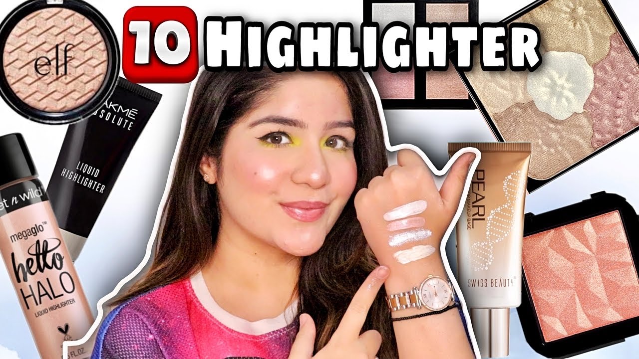 10 Best AFFORDABLE Highlighters || Best Highlighter In India