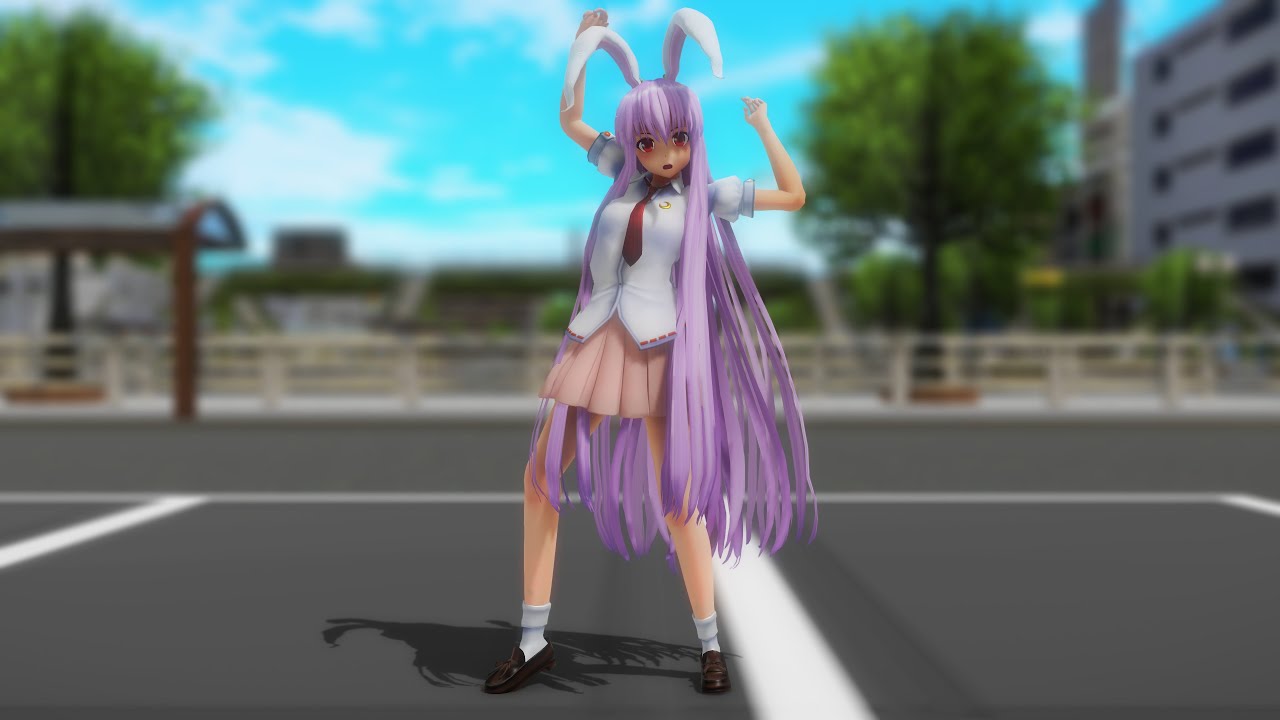 【 東方MMD 】 Marine Bloomin' / 鈴仙 / 4k60p