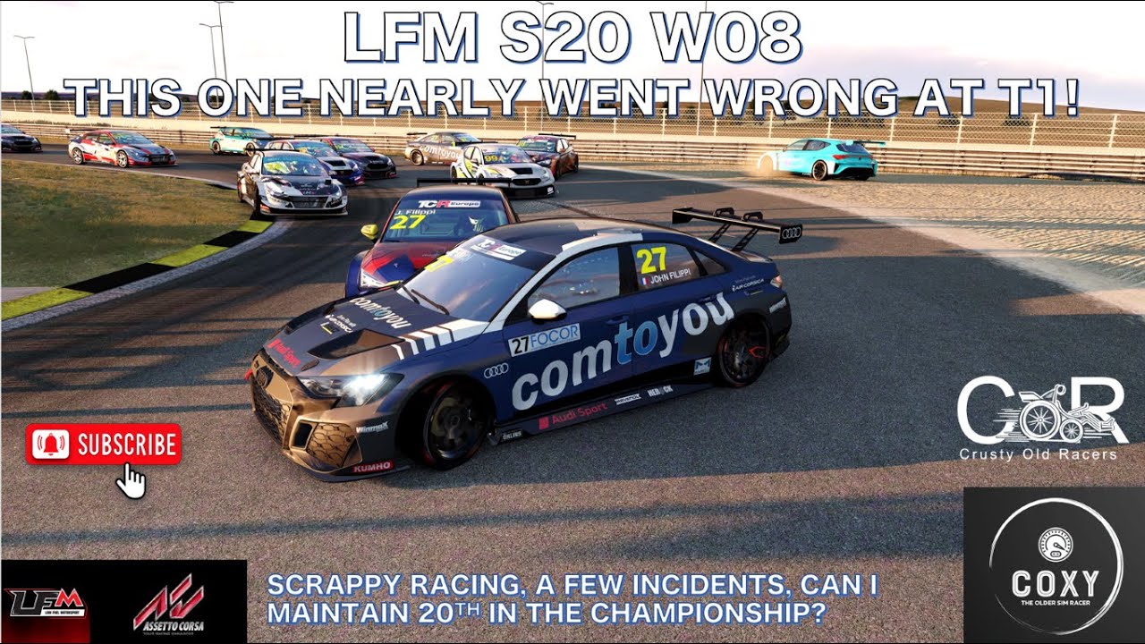 Харама — В Т1 всё чуть не пошло не так! Assetto Corsa LFM, сезон 20, WK08