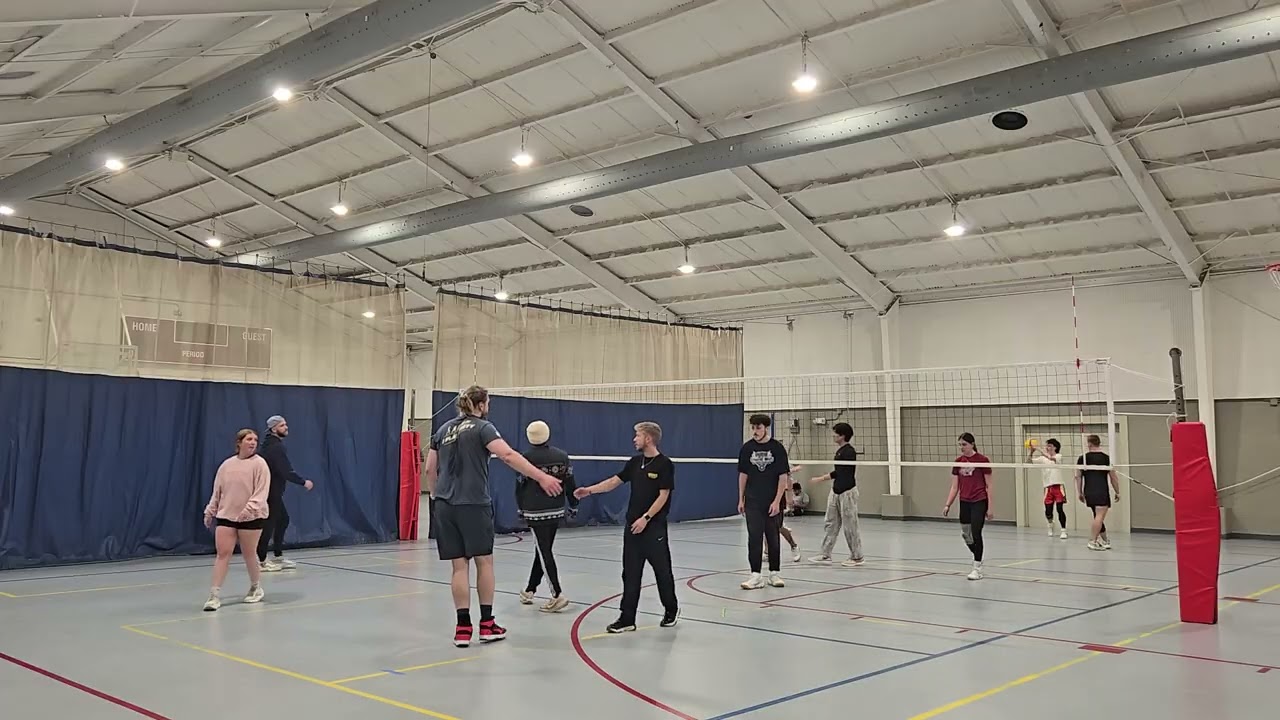 Indoor Volleyball Open Gym Game 3