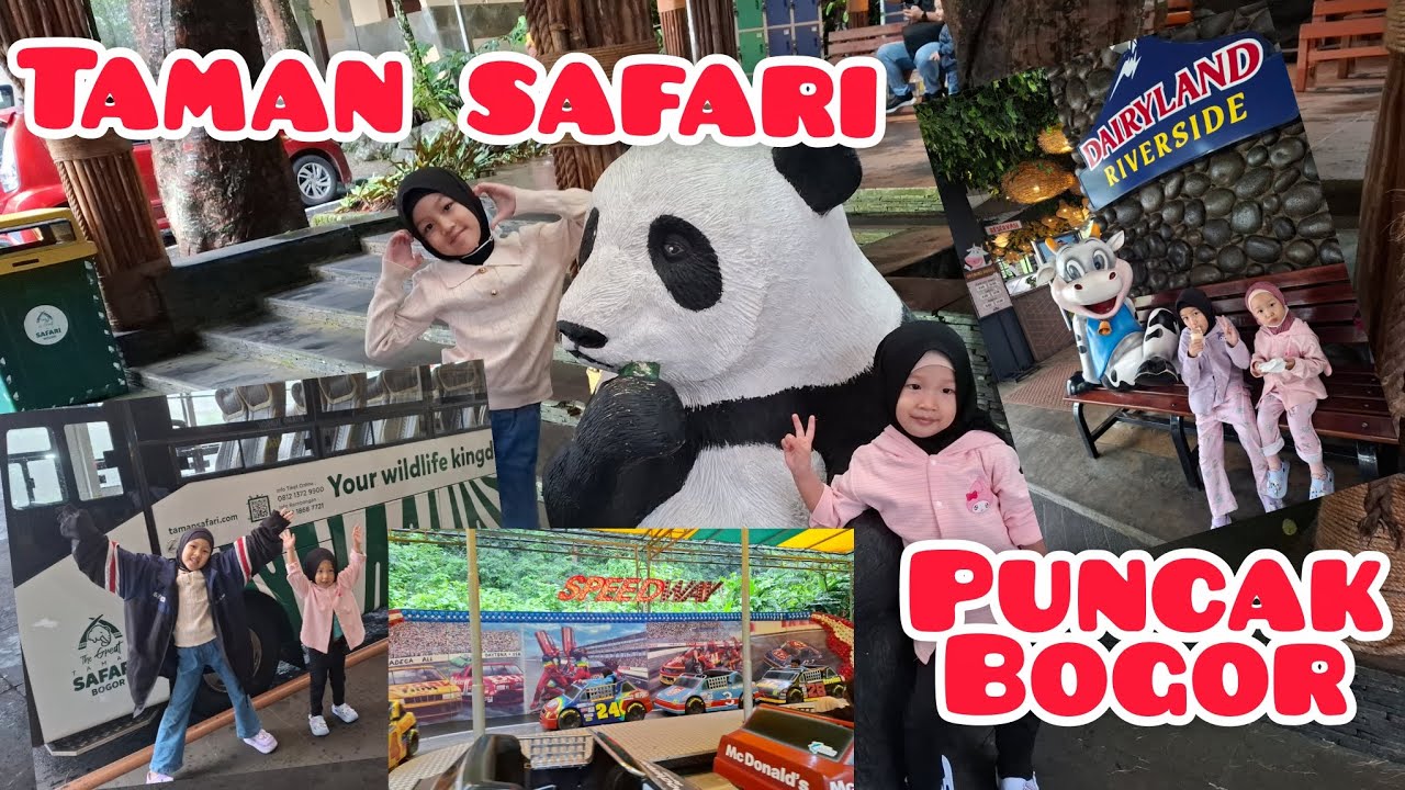 Taman Safari puncak #keluargabahagia #tamansafariindonesia #liburan 