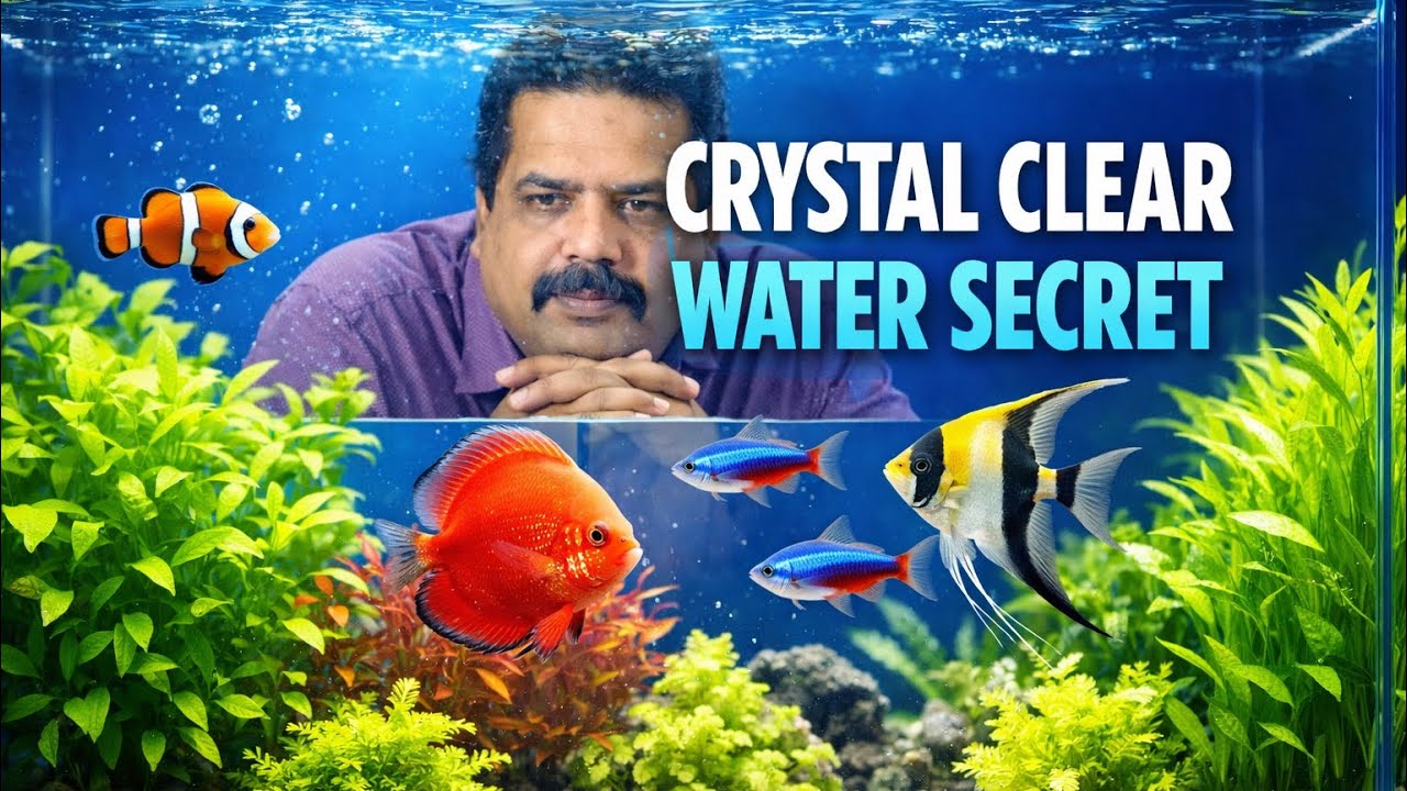 Crystal Clear Aquarium Water Secrets 💧 | Simple & Proven Method