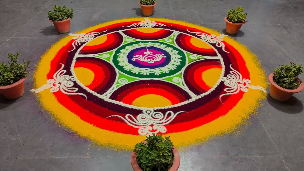 Latest Rangoli Design