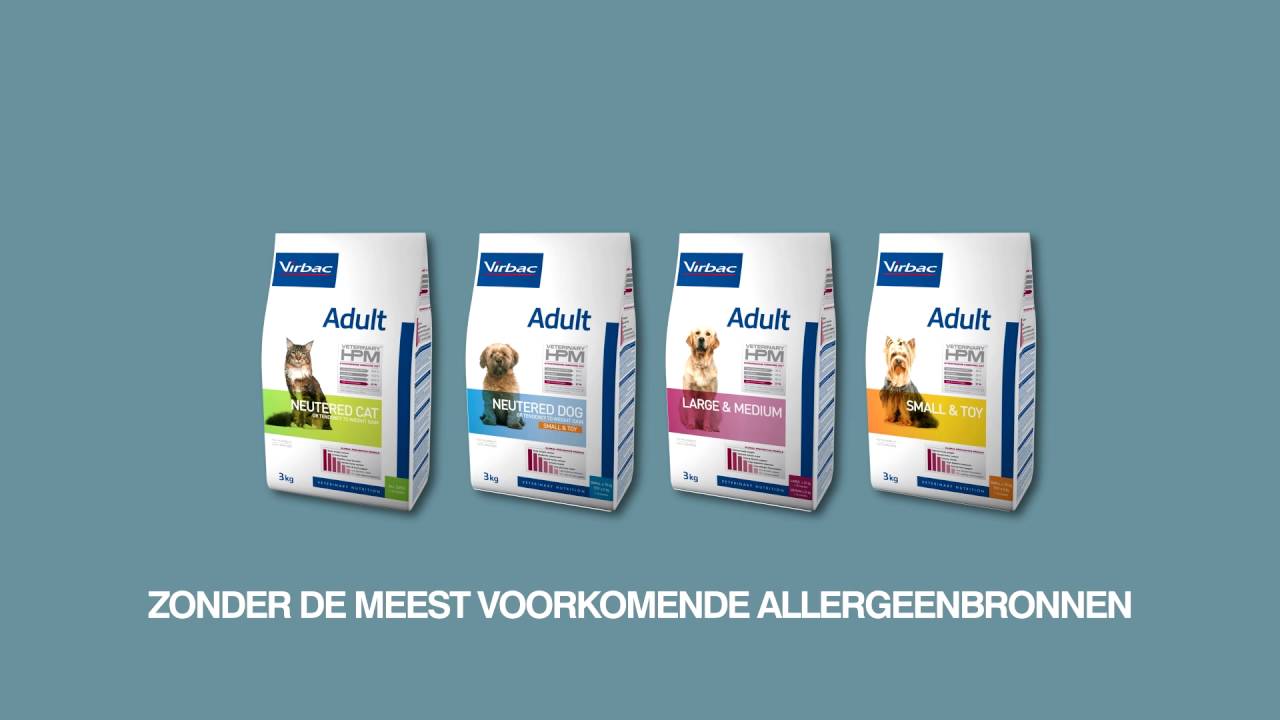 VETERINARY HPM &ndash; Allergeenarme formulering