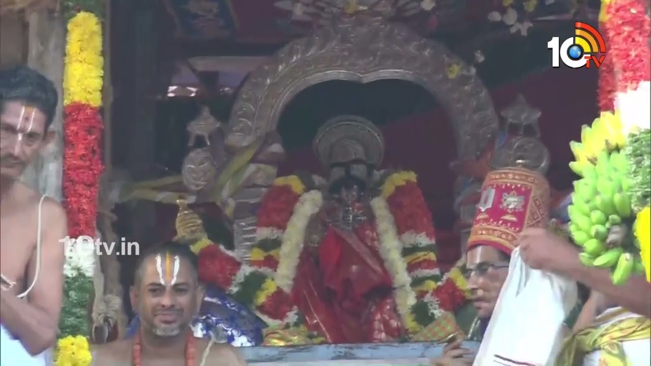 Devotees Thousands Pull The Chariot At The Grand Srirangam Festival While Chanting Ranga Ranga |10TV