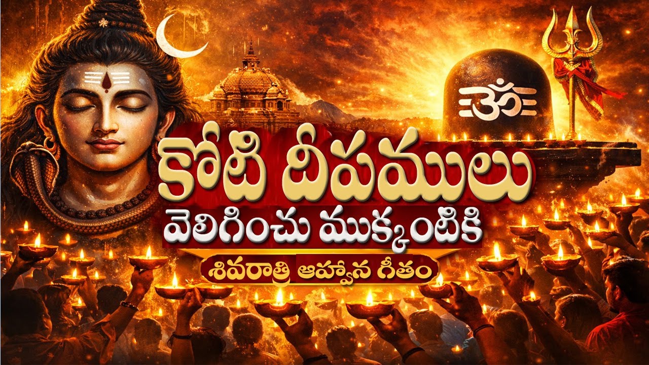 ఈ శివరాత్రి కోటి దీపాల పిలుపు 🔥 | Powerful Shiva Song Telugu | BharatSwaram