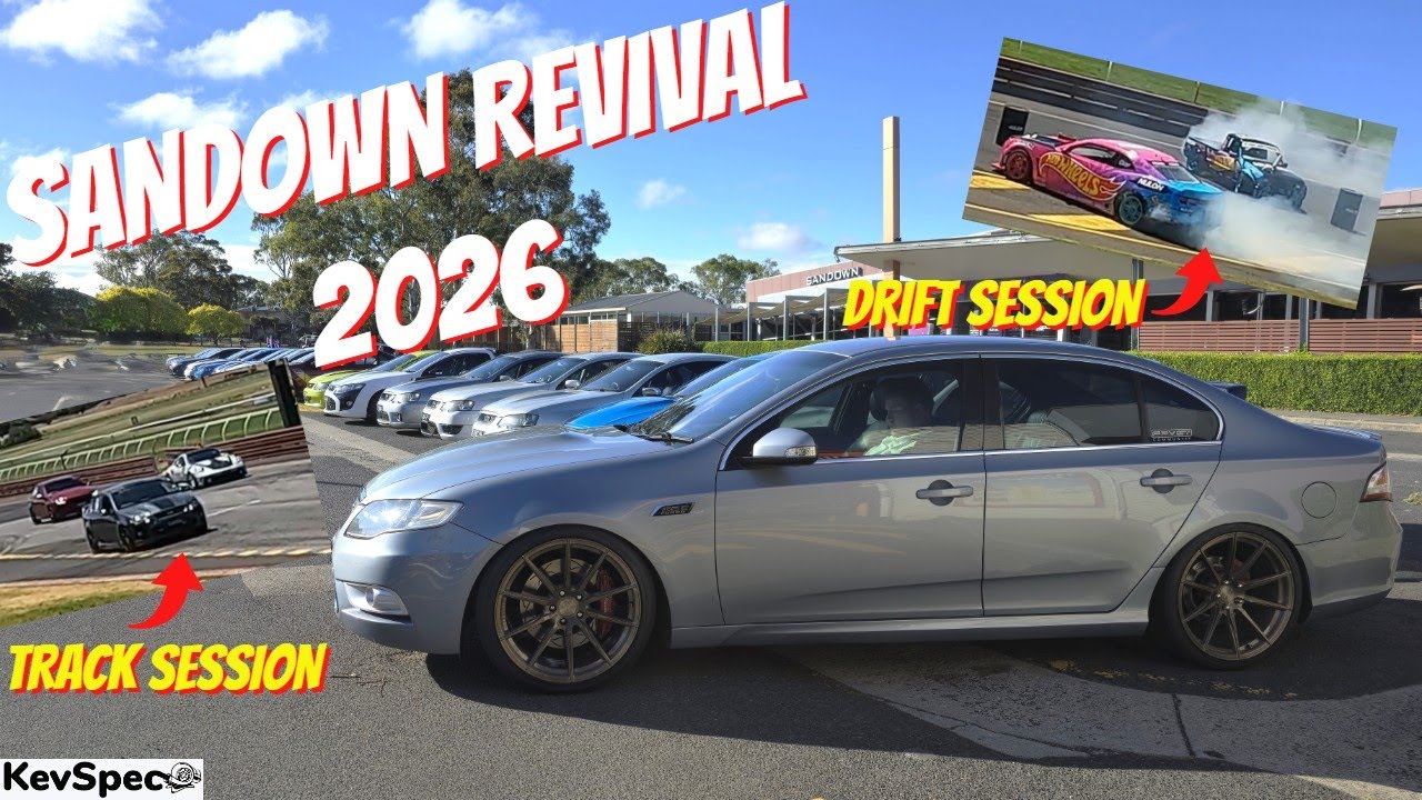 560HP FPVGTF hits the track at SANDOWN REVIVAL 2026 , Drifting , Track time , Show n Shine and MORE