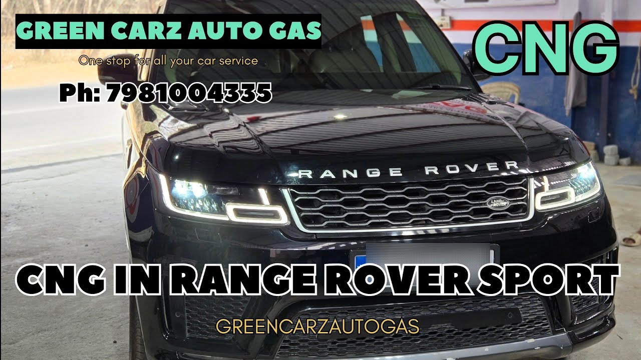 CNG in Range Rover Sport bs6. @greencarzautogas 