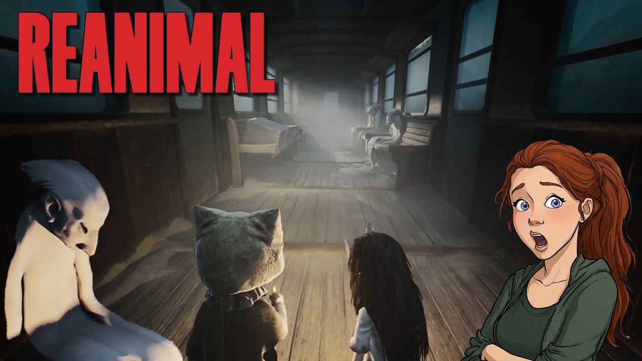REANIMAL - Chased By Man-Suits & The Tall Sniffer. Also Trains.