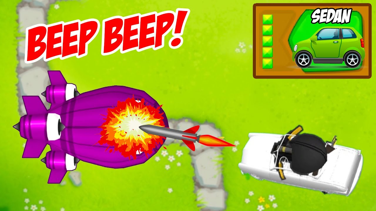 Adding DRIVABLE Cars To Bloons TD6