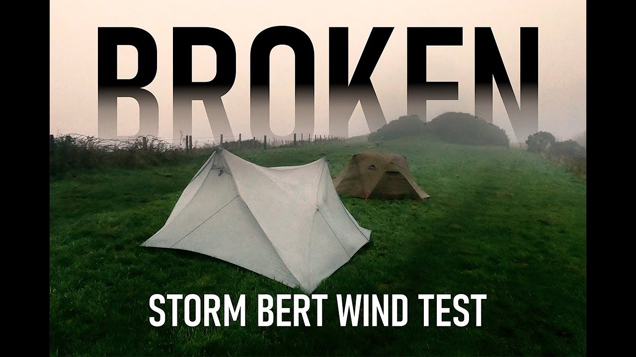 X Mid 2 против MSR Elixir 2 при скорости ветра 40 миль в час | Storm Bert @durstongear