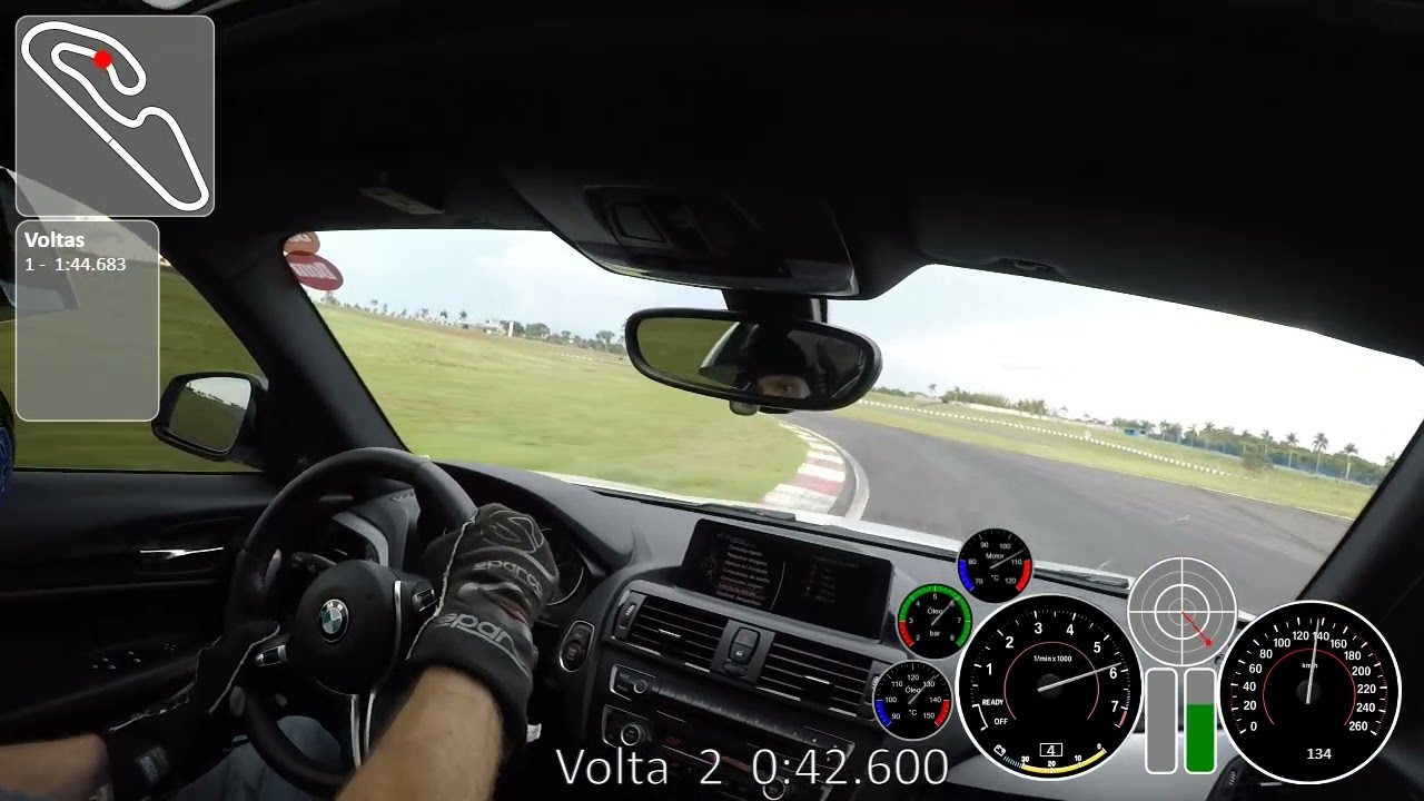 Track Day Distrito Racing. Melhor volta com BMW M135i.