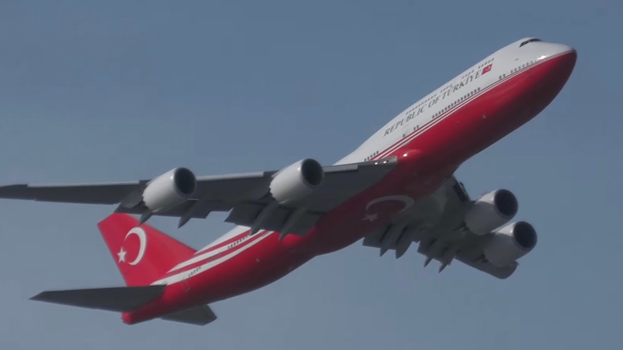 Boeing 747-8ZV BBJ(TC-TRK) Turkish Governmental/ UN Week Day Two 21.09.2025