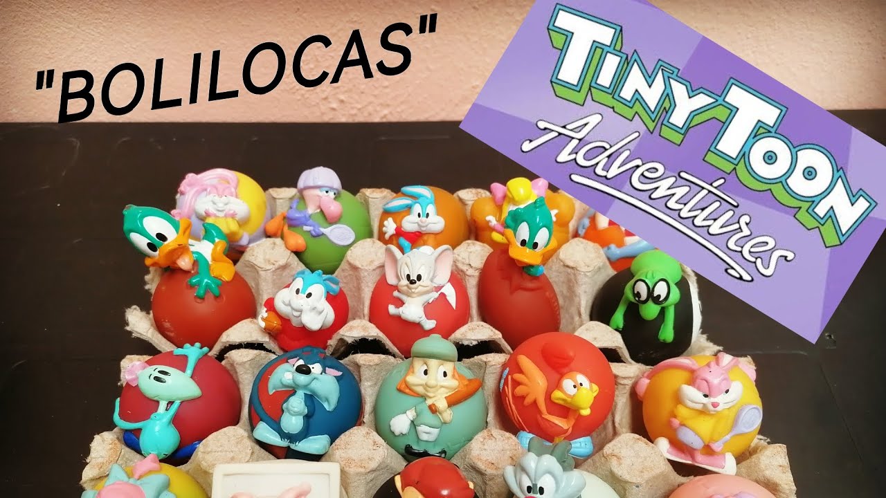 Colección de las BOLILOCAS de los TINY TOONS lanzada por Sonrics en el año 1996. 