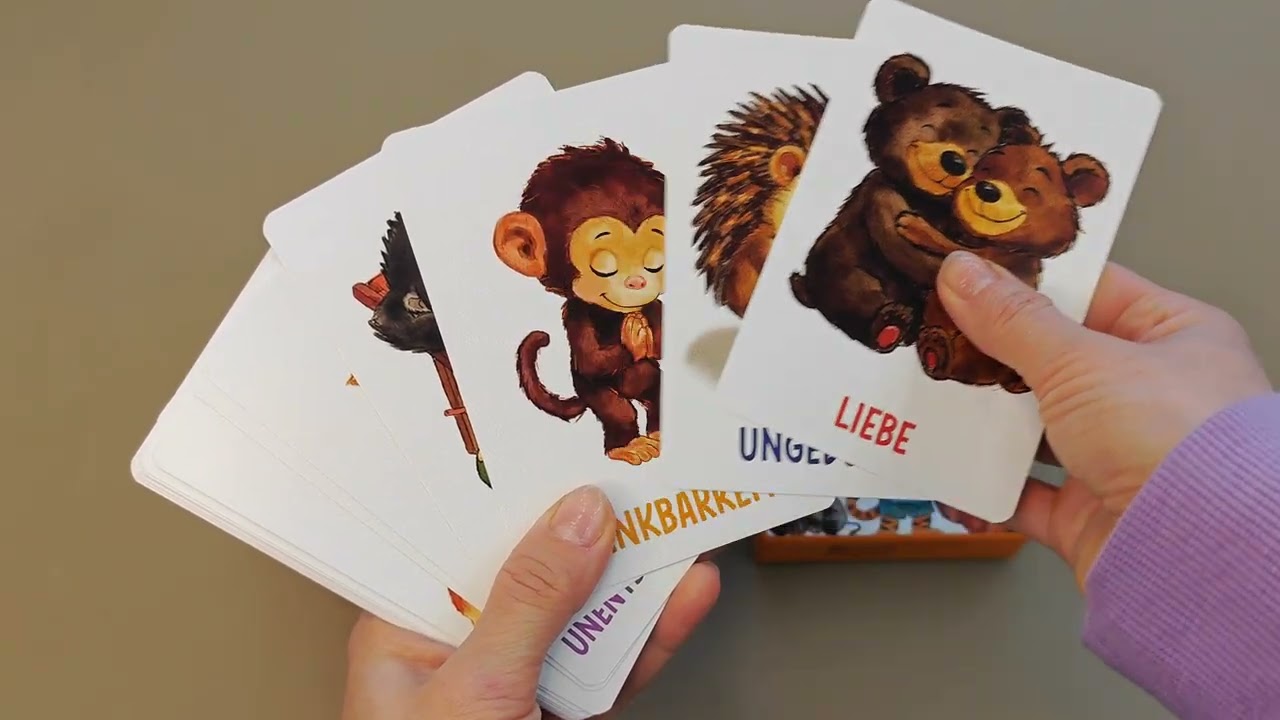 42 Gefühlskarten für Kinder vom Topulo Verlag