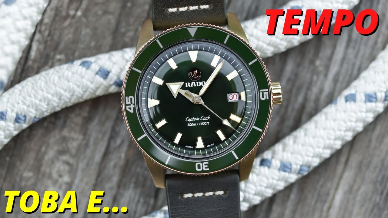 RADO CAPTAIN COOK GREEN BRONZE 42 mm