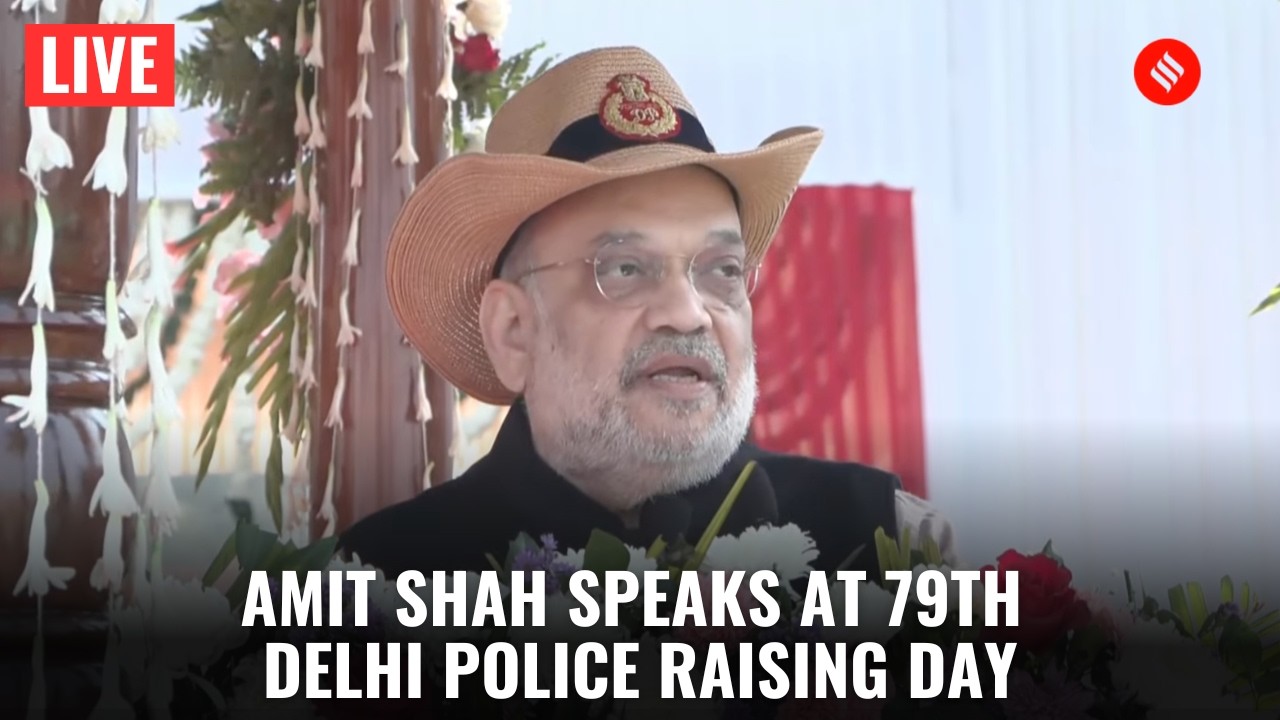 LIVE | Amit Shah addresses Delhi Police on 79th Raising Day in New Delhi