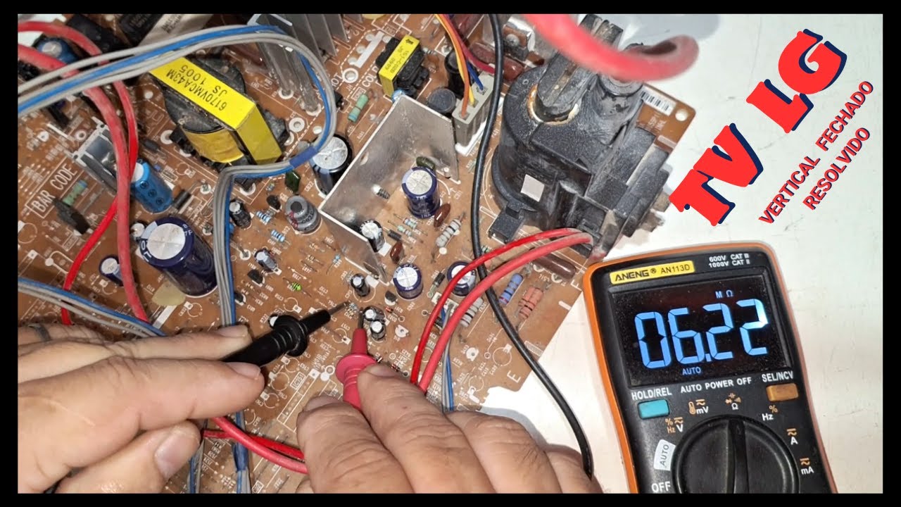 TV lg com vertical fechado - dicas de conserto