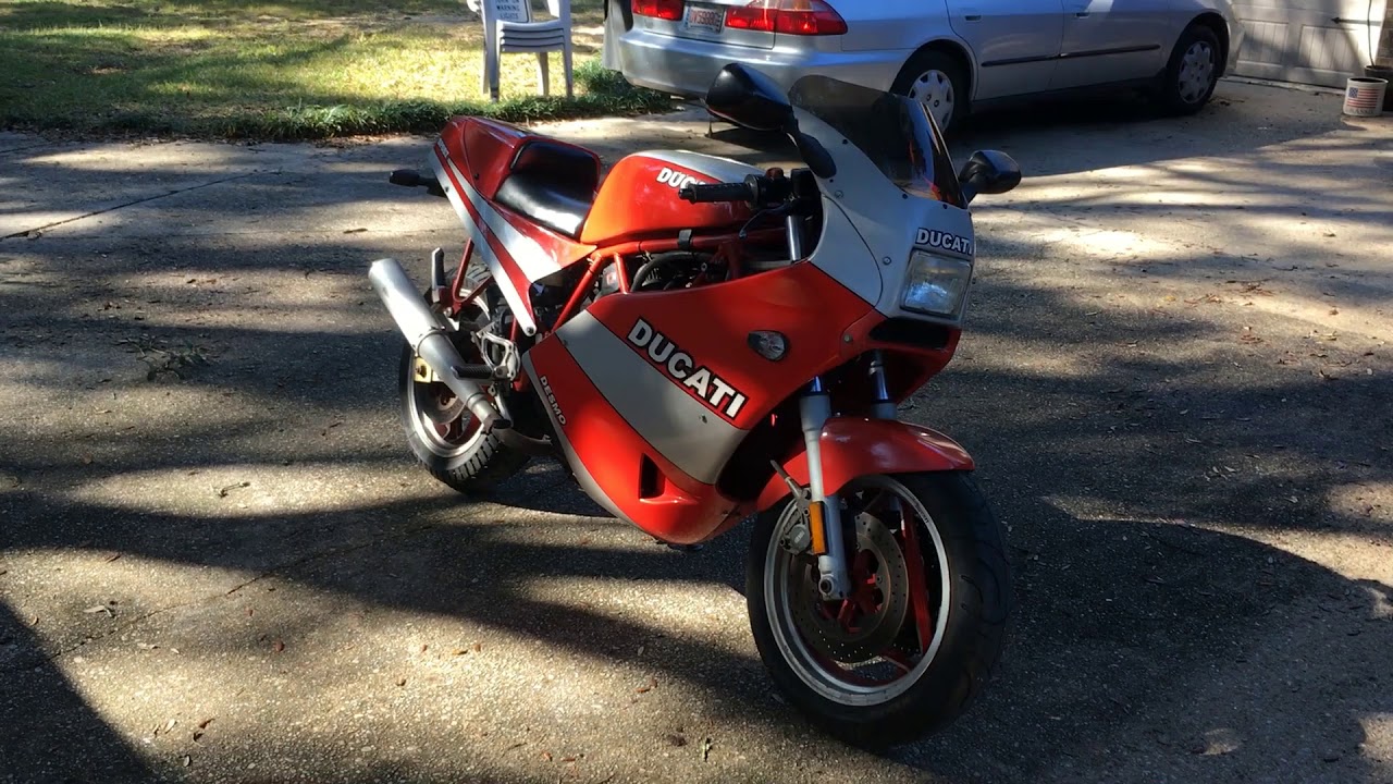 Dave Grassie's 1990 Ducati 750 Sport