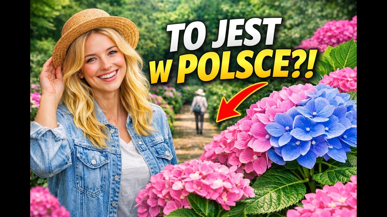 Najpiękniejszy Ogród Hortensji w Polsce 🌸 Spacer 4K – Arboretum Wojsławice (WOW!)