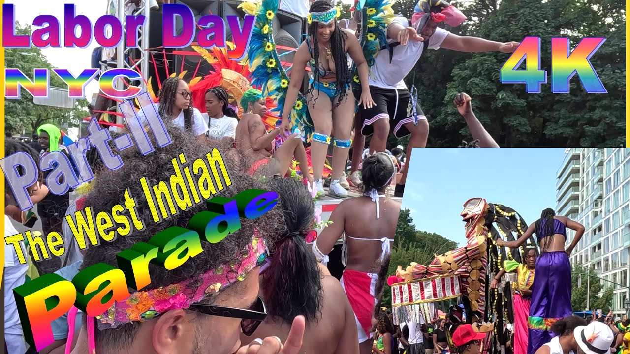 The West Indian Day Parade Carnival #4k #nyc #walking #tour| Part-II