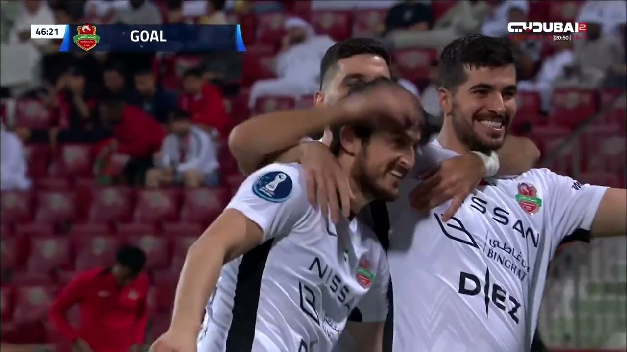 شباب الأهلي 2 vs النصر 0 #كأس_مصرف_أبوظبي_الإسلامي