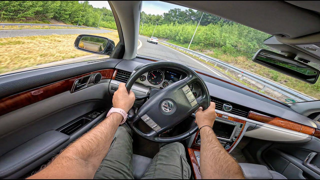 2008 Volkswagen Phaeton | 3.0 TDI 235HP | POV Test Drive