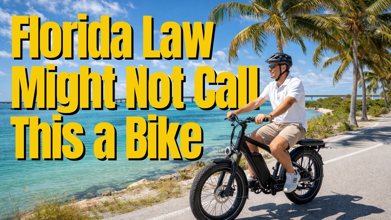 Bike vs E-Bike vs Motorcycle in the Florida Keys | What the Law REALLY Says