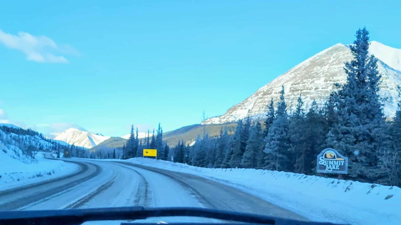 Alaska Hwy from Fort Nelson to Watson Lake