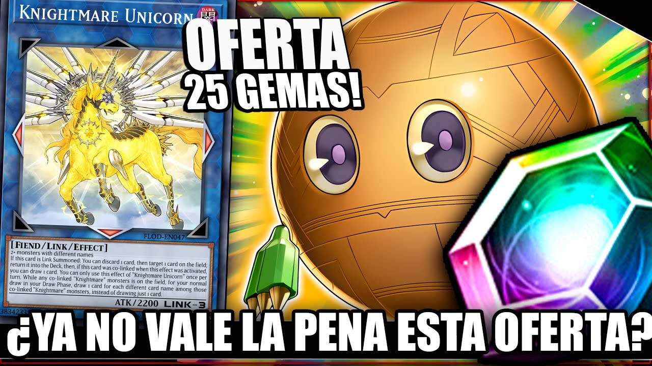 LA OFERTA DE 25 GEMAS ¿YA NO VALE LA PENA? | Podcast y recomendaciones -  #YuGiOh! #DuelLinks!