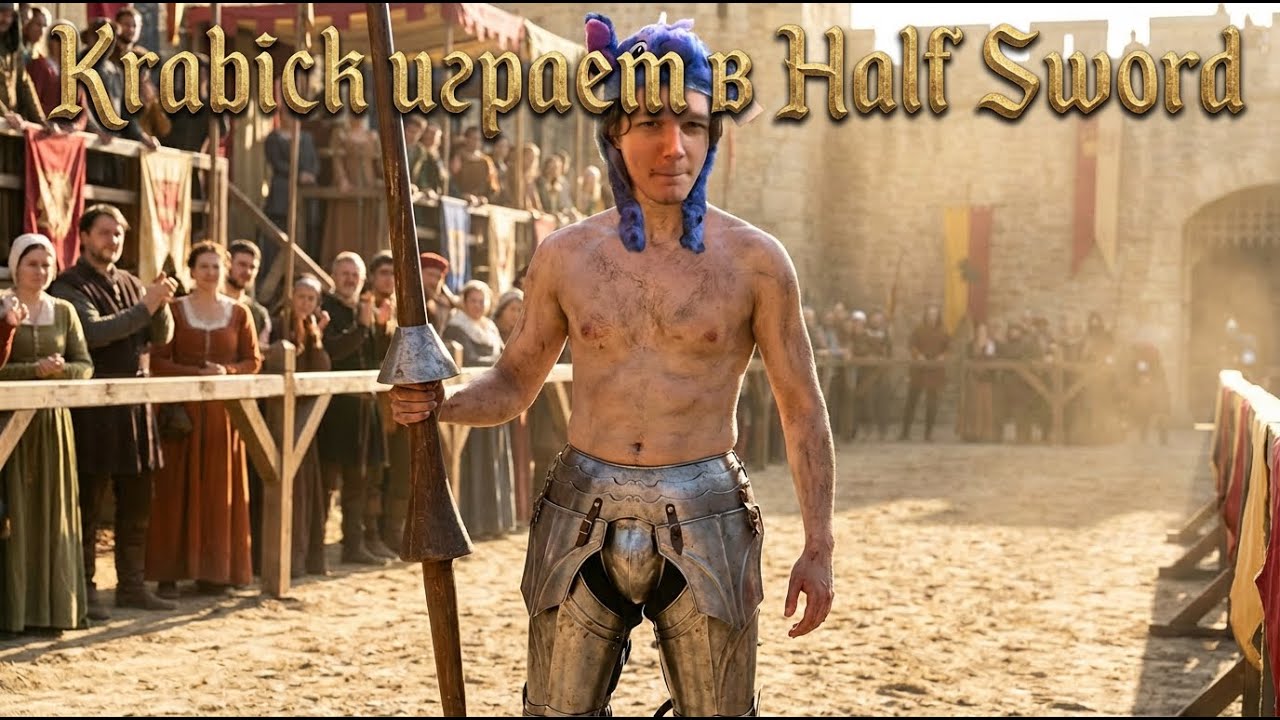 Krabick играет в релизную версию Half Sword
