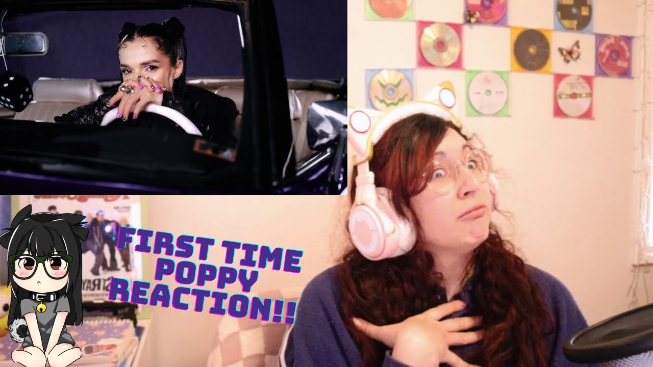 Poppy - the cost of giving up (Official Visualizer) REACTION [Poppy makes music!?]
